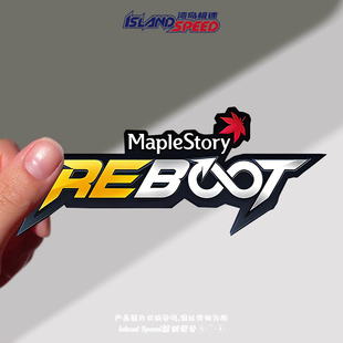 REBOOT汽车贴纸MapleStory热门游戏冒险岛黑翼组织创意贴花