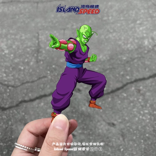 龙珠贴画邪恶大魔王比克那美克星人动漫角色电脑主机桌面汽车贴花