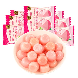 【线下同款】徐福记喜糖白桃乌龙味硬糖490g结婚订婚宝宝满月糖果