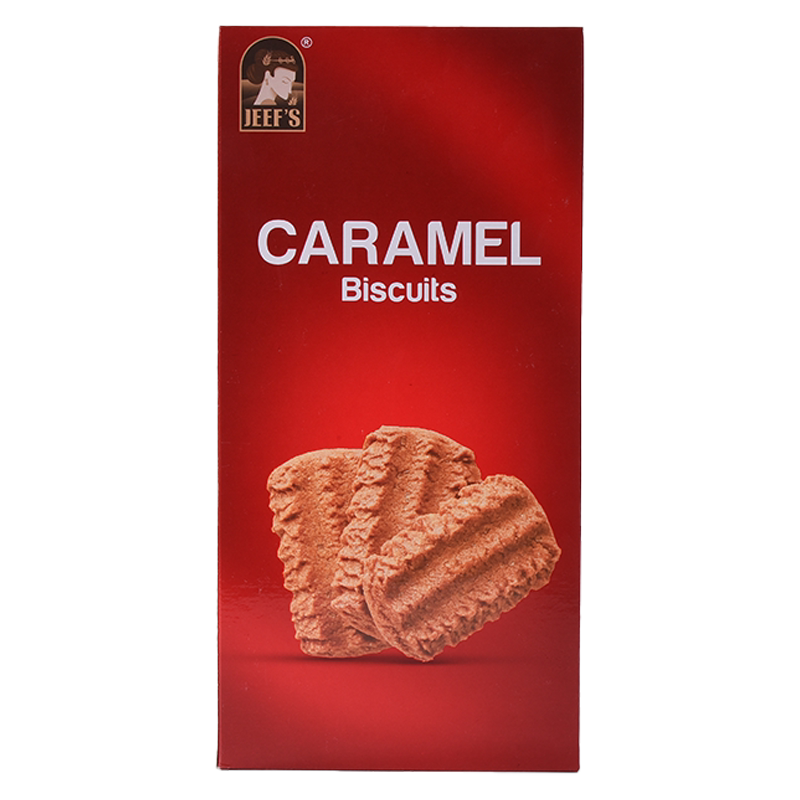 巴基斯坦原产jeefs爵芙焦糖味饼干进口食品网红休闲零食下午茶点