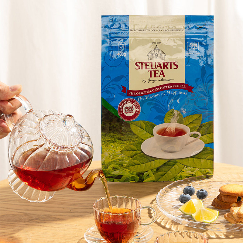 steuartstea锡尔德斯里兰卡进口锡兰红茶奶茶专用伯爵茶袋泡茶