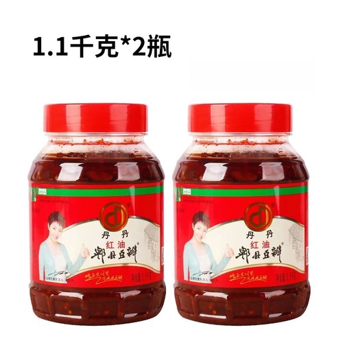 郫县丹丹牌红油豆瓣酱1.1千克