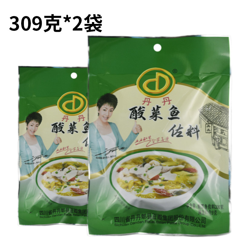四川丹丹酸菜鱼佐料包图片