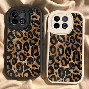 适用于IQOOZ10Turbo+/11/12/13/G2/NEO/IQOOU系列全包镜头vivo IQOO硅胶手机壳保护壳大眼睛豹纹时尚个性