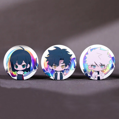 漫库正版周边BEMOE时光代理人溯时逆流CountdownQ版马口铁徽章