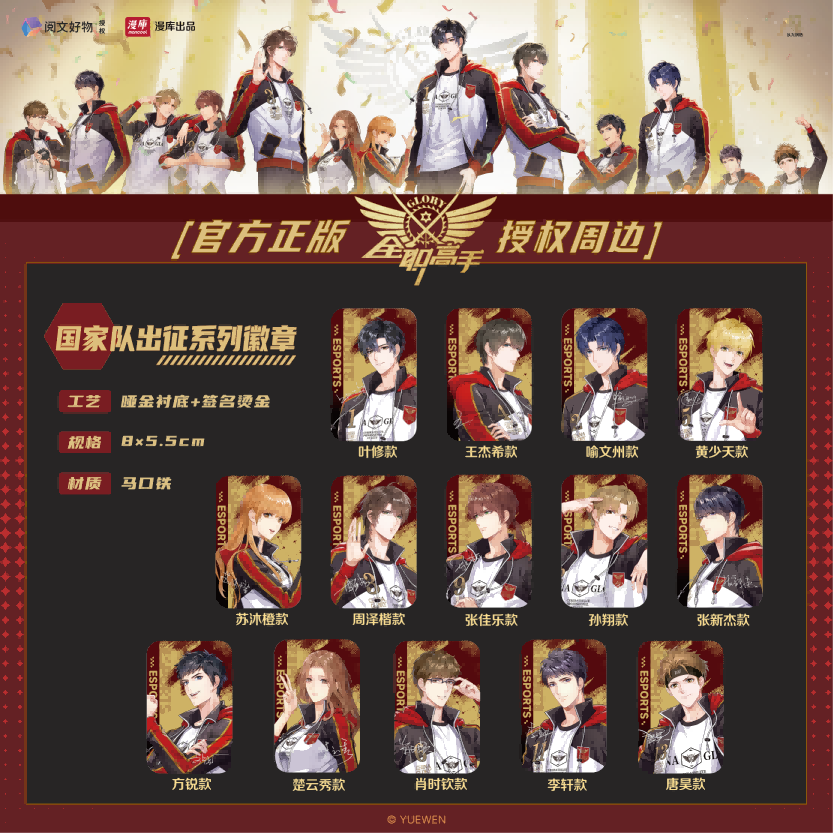 全职高手国家队出征系列