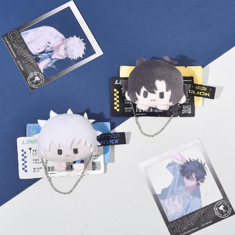 漫库正版周边2024新品时光代理人动画英都篇系列毛绒徽章相卡