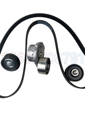 适用于曼发动机皮带涨紧轮豪沃T7H汕德卡豪瀚斯太尔MC11原厂MC13