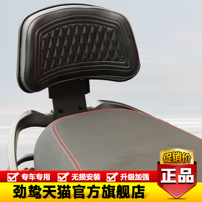 适用于极核AE4SE后靠背加宽加大后腰靠电动车尾翼腰托改装配件