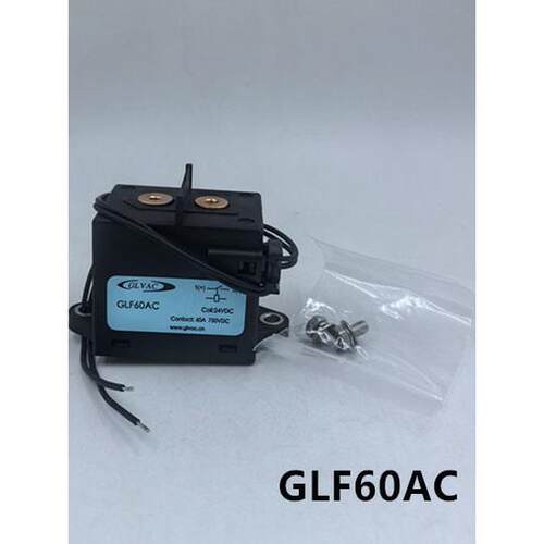 国力GLVAC继电器GLF60AC线圈24VDC耐压750VDC60A新能源纯电动电磁