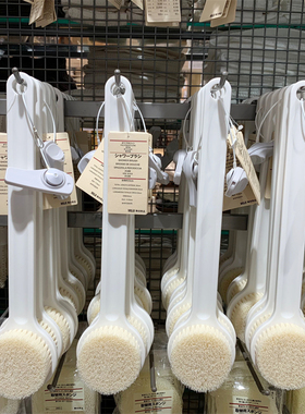 家居比囤！出日本~洗澡刷日式长柄软毛全身刷沐浴刷搓背搓澡神器