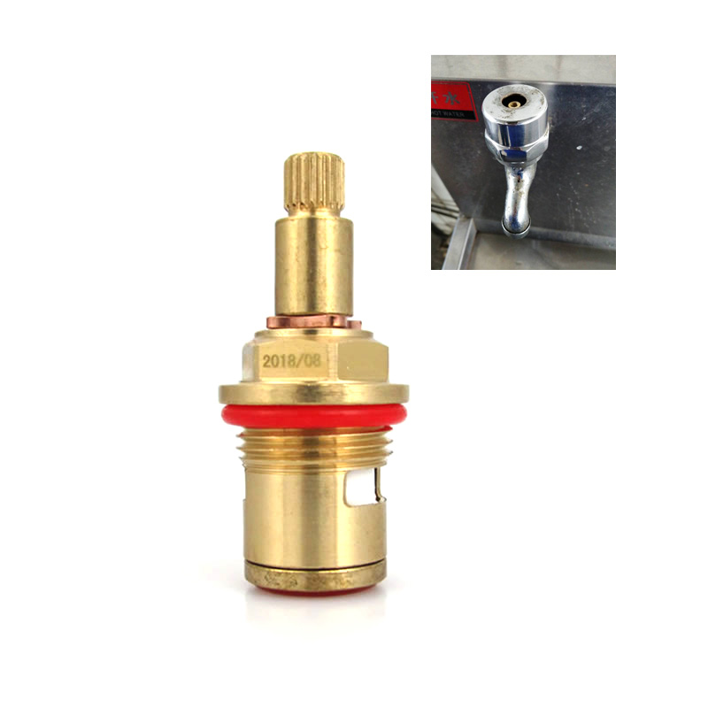 广东齿龙头阀芯 商用开水机龙头阀芯饮水机龙头铜瓷芯M20