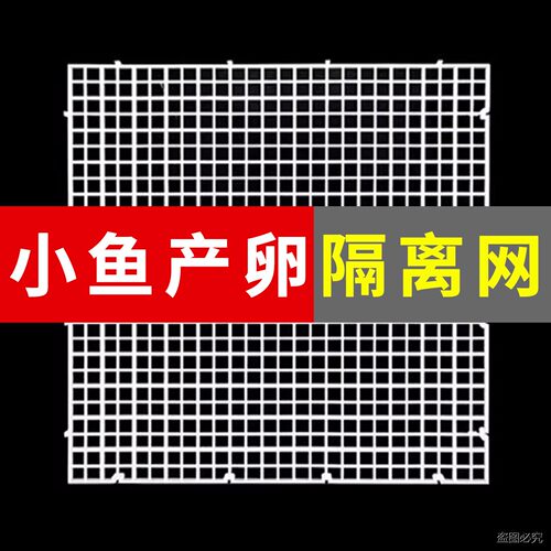 小鱼产卵隔离网鱼缸防跳