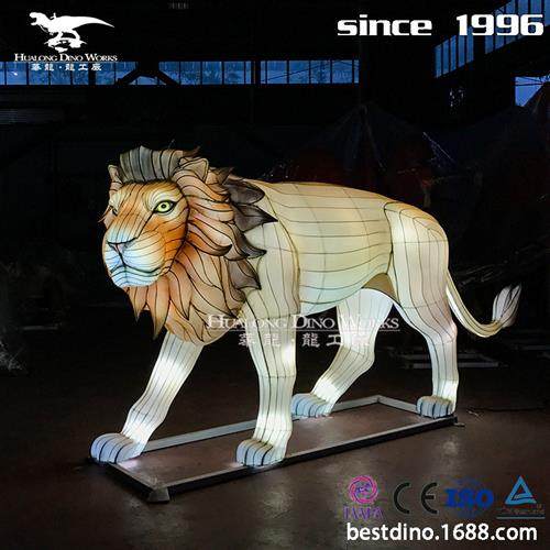 大型彩灯工厂材质保证高度还原动物彩灯狮子纯手工工艺制作,玩具/童车/益智/积木/模型,仿真/动物玩偶,淘宝优惠券,粉丝福利购,淘宝优惠卷