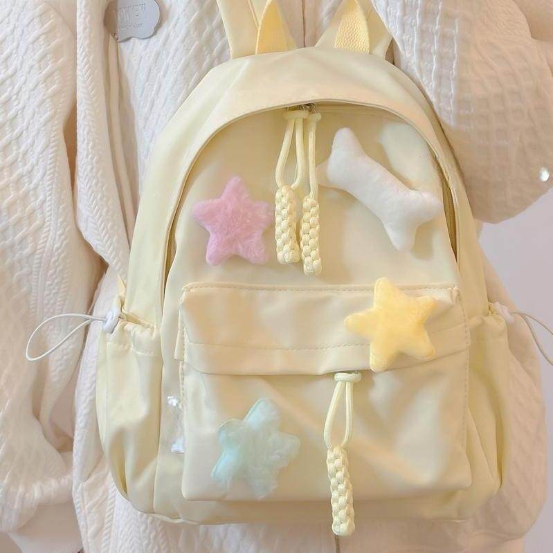 书包女ins小众双肩包学生日系设计感迷你轻便百搭小型旅行背包