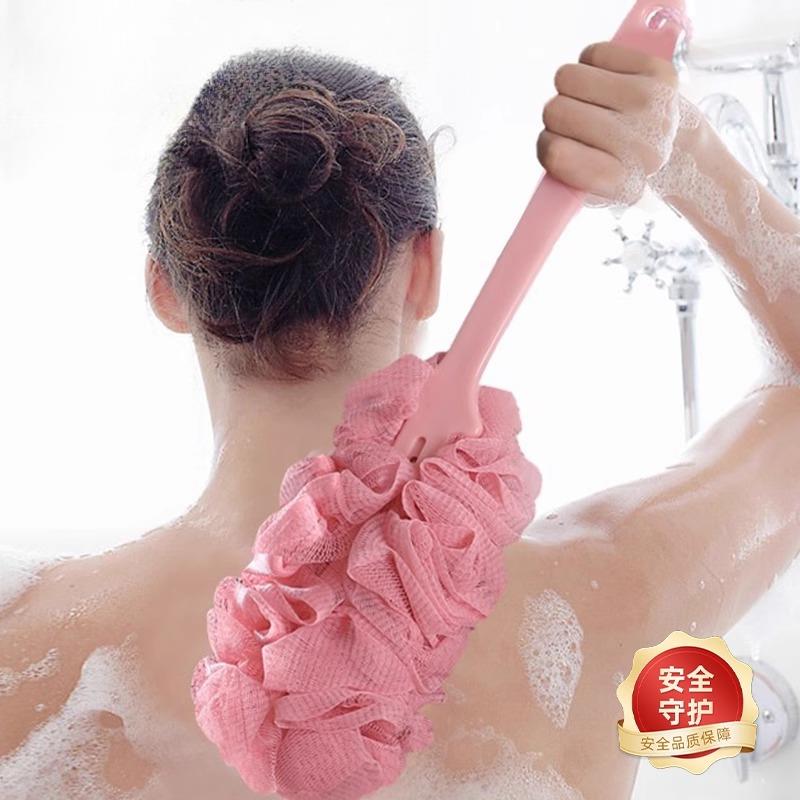 韩式长柄浴花大号洗澡搓背沐浴球成人浴擦搓澡神器搓澡巾沐浴刷