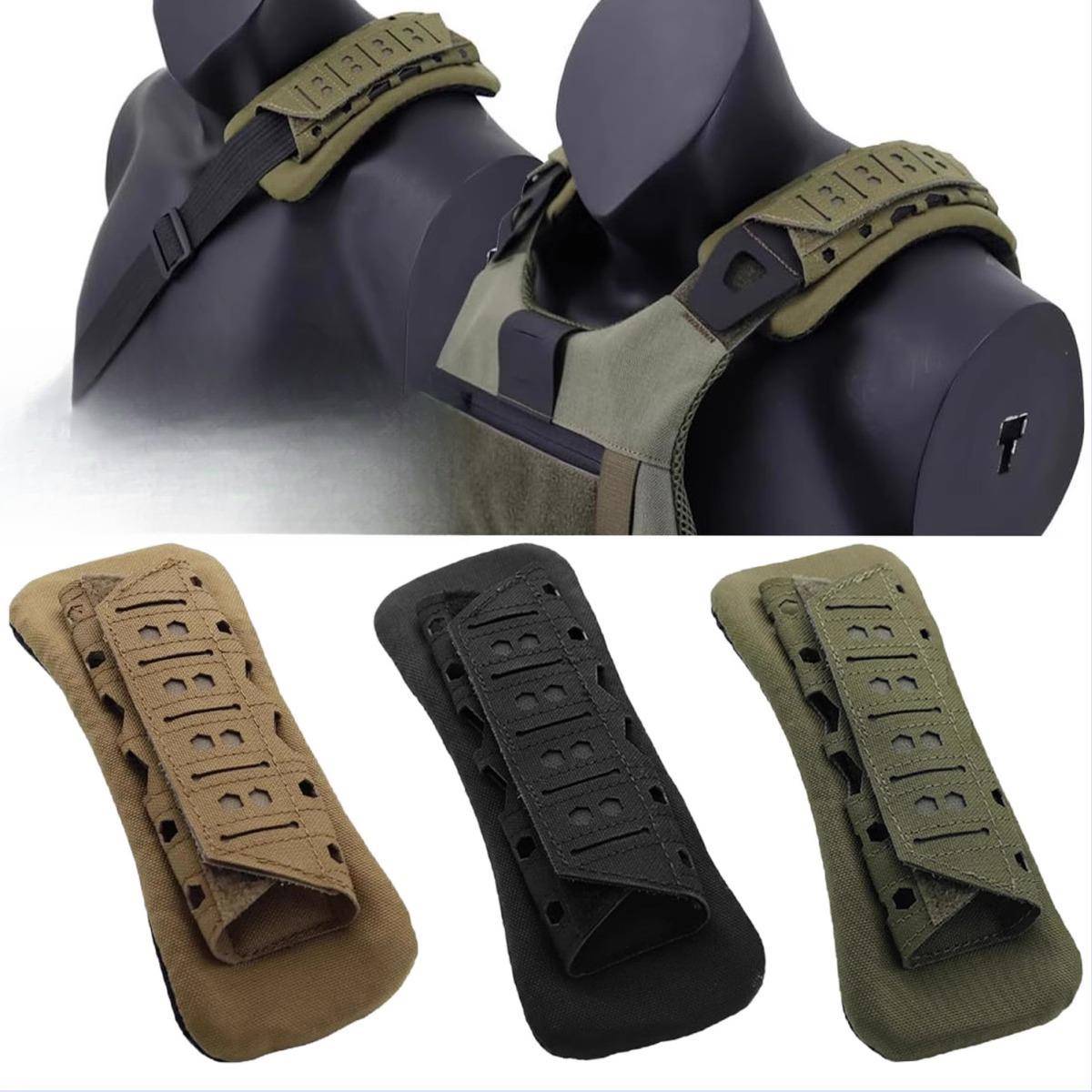 肩带肩垫激光切割战术肩垫透气战术背心肩垫肩部缓冲防滑衬垫