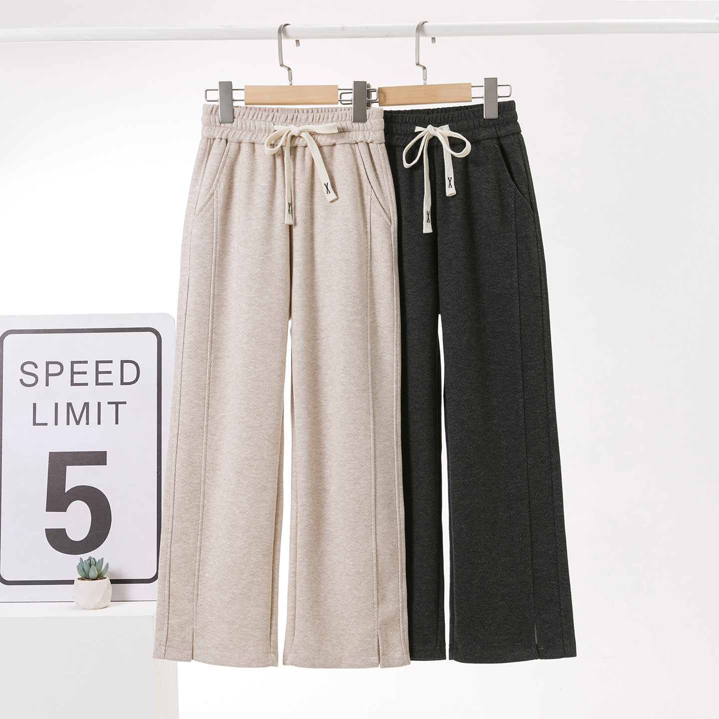 女童休闲直筒裤春秋款洋气外穿