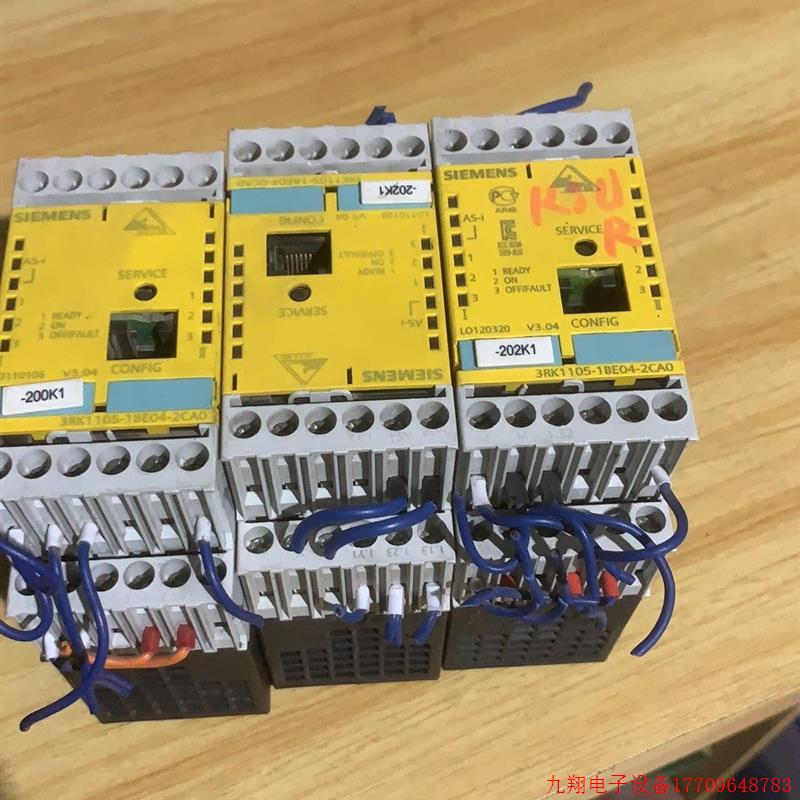 拍前询价:安全模块3RK1105-1BE04-2CA0二手拆机,