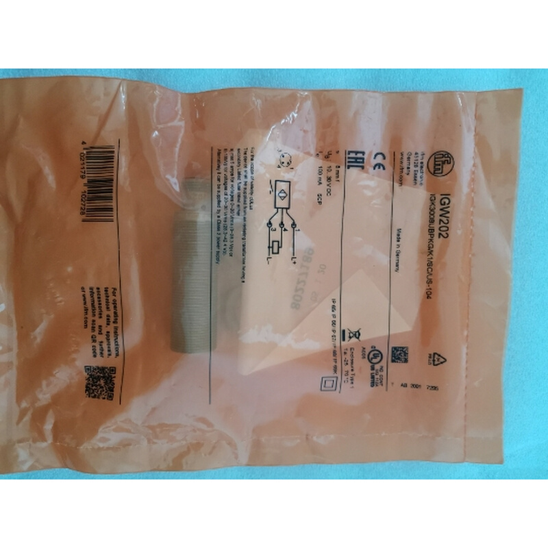 拍前询价：全新原装正品IFM IGW202 IGK3008UBPKG/K1/SC/US