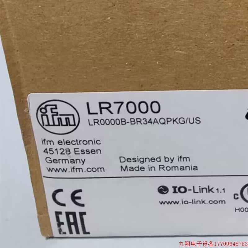 拍前询价:IFM LR2750 LR3000 LR7000 LR7300 全新原装正品易福门