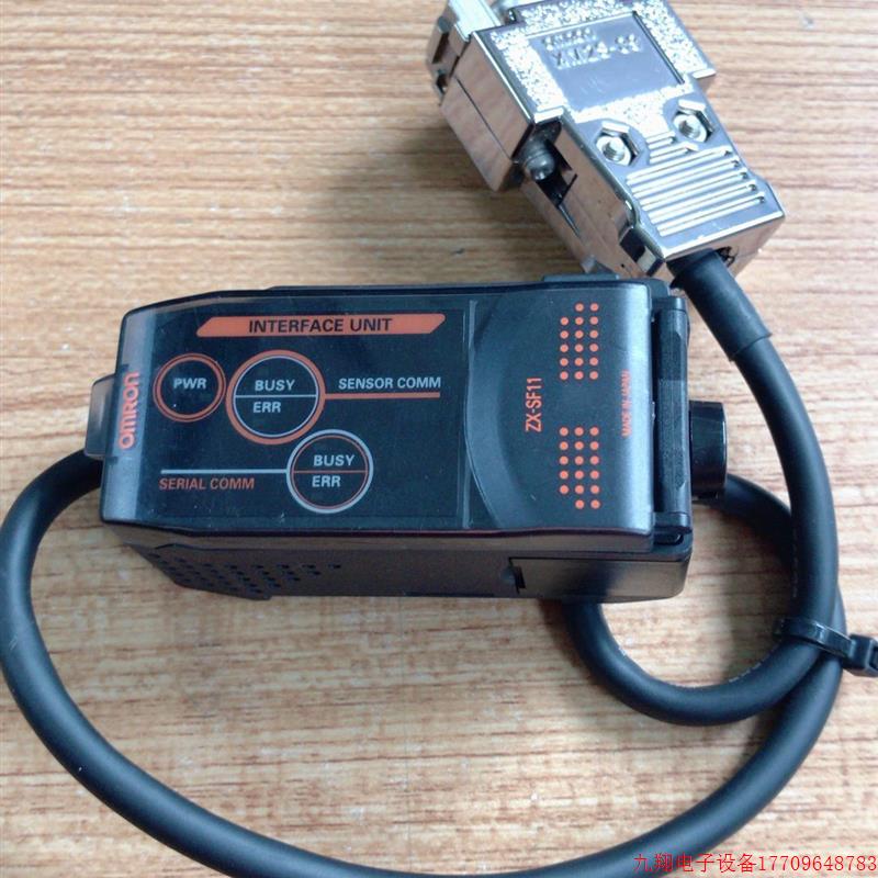 拍前询价:原装拆机日本OMRON激光位移传感器ZX-SF11现货实物图,