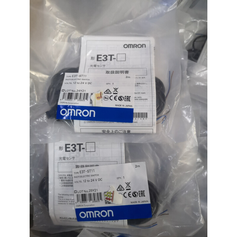 拍前询价：全新原装OMRON E3T-ST11 光电传感器实物图片全新原装