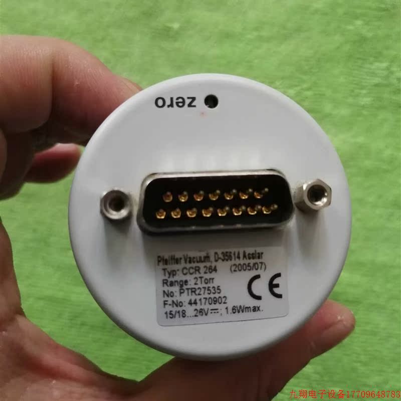 拍前询价:现货PFEIFFER VACUUM德国原装普发真空计D-35614