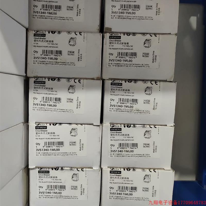 拍前询价:断路器3VS1340-1ML00。原装正品,全新带包装