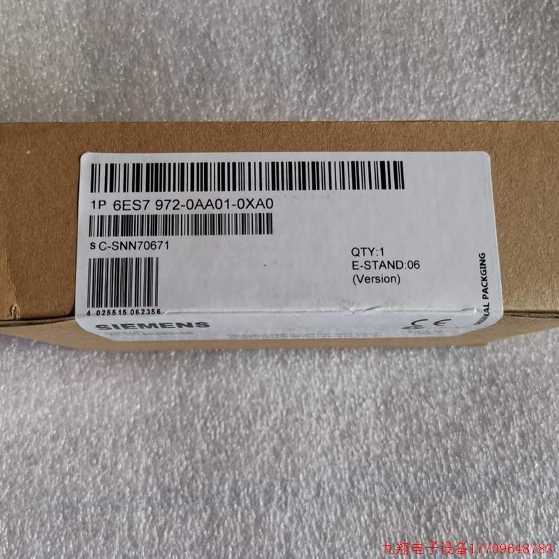 拍前询价: 6ES7972-0AA01-0XA0 RS485原装 6ES7 972-0AA01-0XA0