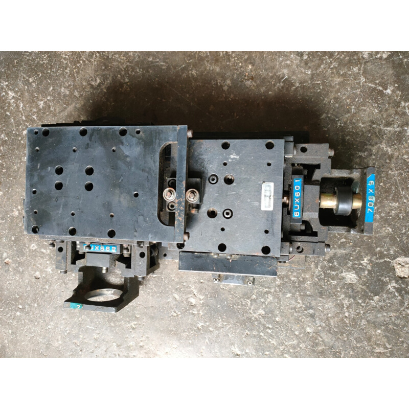 拍前询价：[议价]日本6UX562丝杆滑台模组 6UⅩ601十字模组 铸钢