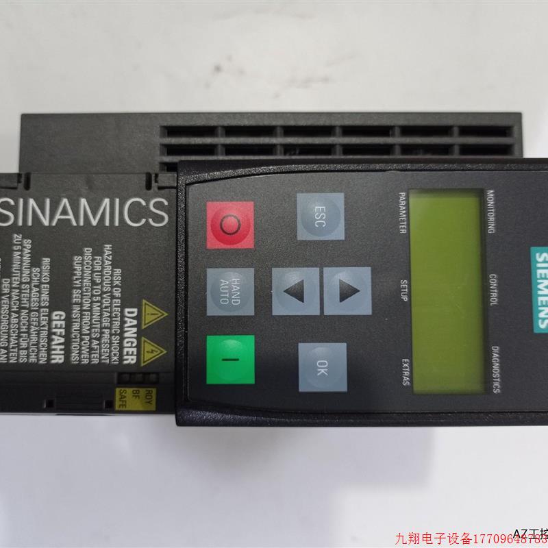 拍前询价:变频器G120C 6SL3210-1KE23-7UB1