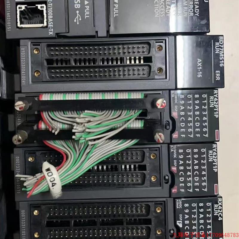拍前询价:三菱plc r16cpu,一套,成色新,可充新,需要的议价带
