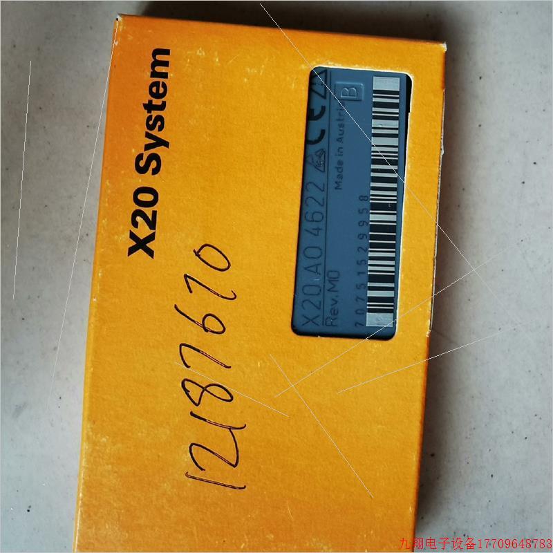 拍前询价:(议价)贝加莱全新X20 AO4622模块,