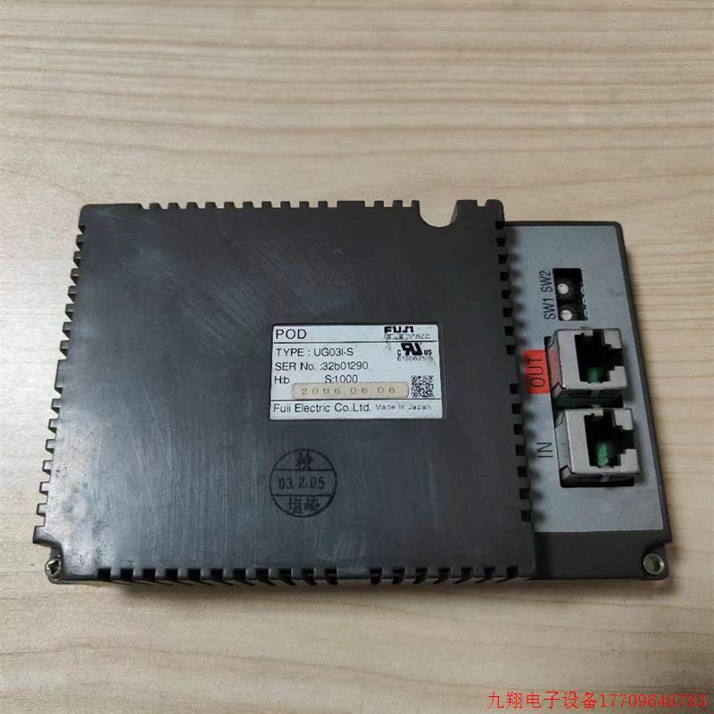 拍前询价:富士工控触摸屏幕UG430H-TS1原装现货通讯卡UG03I-S