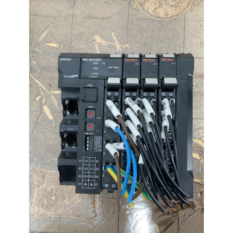 拍前询价：（议价）OMRON NX-ECC201 NX-RS1201实物图功能