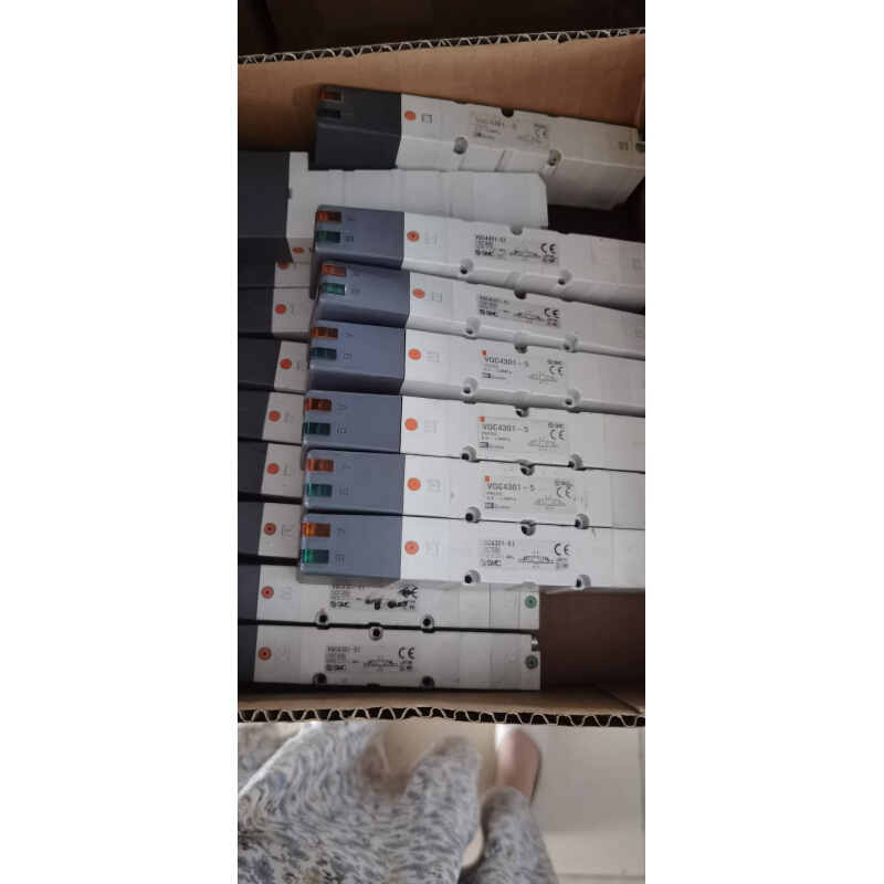 拍前询价：SMC电磁阀4301-51 4301-5拆机件150元/个不