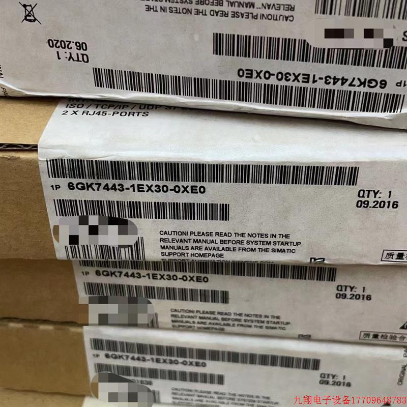 拍前询价:6GK7443-1EX30-0XE0   全新原装
