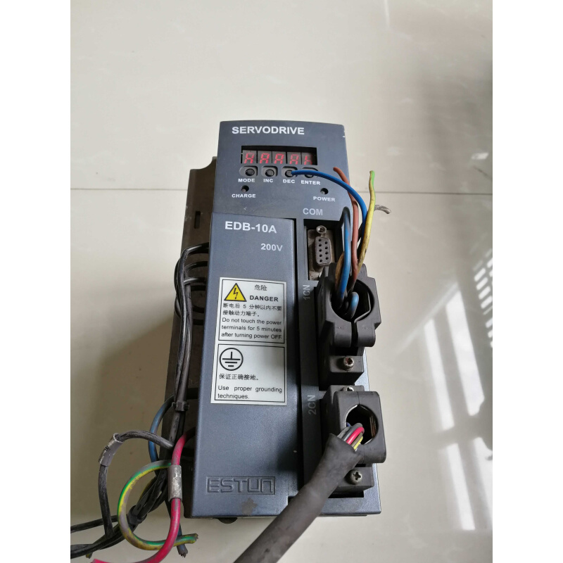 拍前询价：二手埃斯顿伺服驱动器 EDB-15APA 1.5KW 实物拍摄拆机
