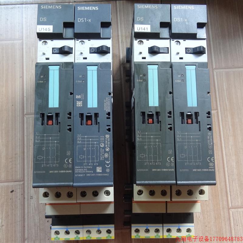拍前询价:SIEMENS电机启动器DS/DS1-X 3RK1301-1HB00-0AA2 5.5-8