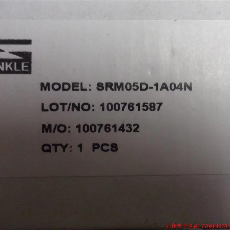 拍前询价:现货全新继电器SRM05D-1A04N OPT-AC2514-5M 全新镜头