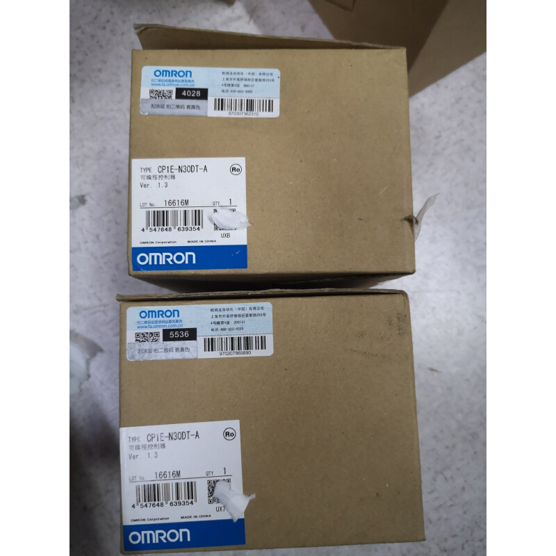 拍前询价：全新OMRON PLC CP1E-N30DT-A 实物图片全新原装拍前请