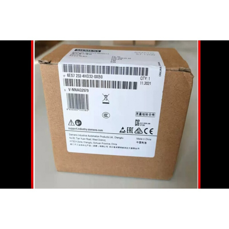 拍前询价：PLC S7-1200 SM1232模拟量输出模块AO4 6ES7232-