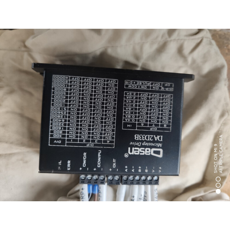 拍前询价：DA2D33B DA2D34BP  步进驱动器，二手拆机