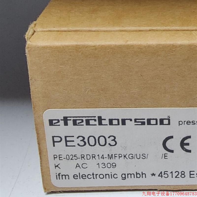 拍前询价:IFM PE3002 PE3003 PE3004 PE3009 全新原装正品易福门