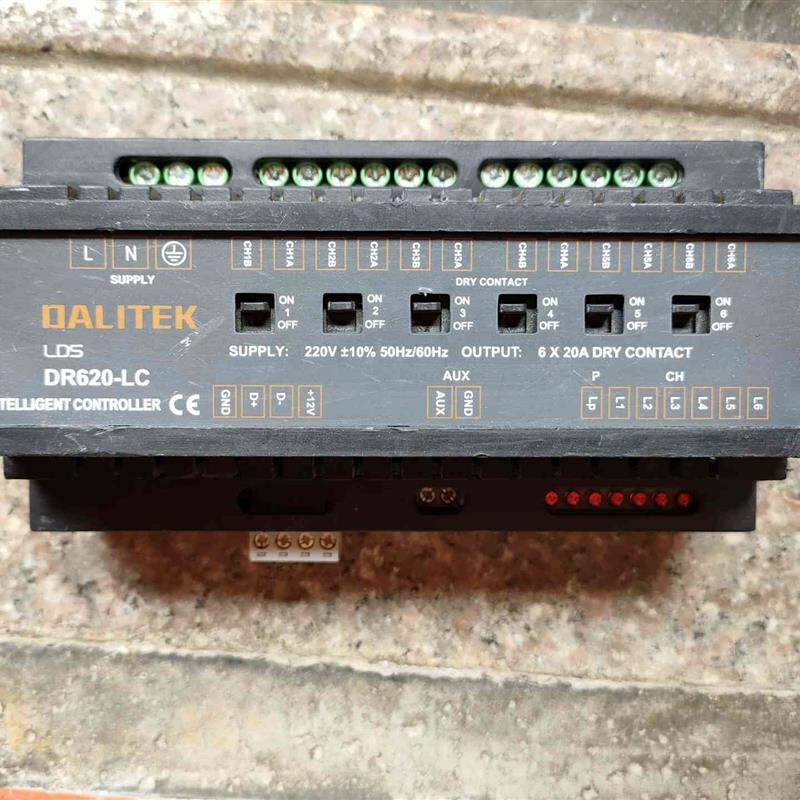 拍前询价：莱得圣dalitek lds DR620-lc六路灯光控制器