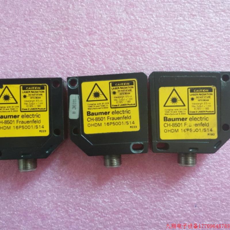 拍前询价:A027*拆机正品Baumer堡盟 OHDM 16P5001/S14 现货
