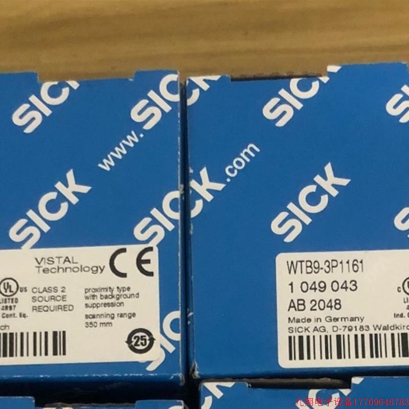 拍前询价:全新包装德国SICK西克WTB9-3P1161货号1049043型号齐全