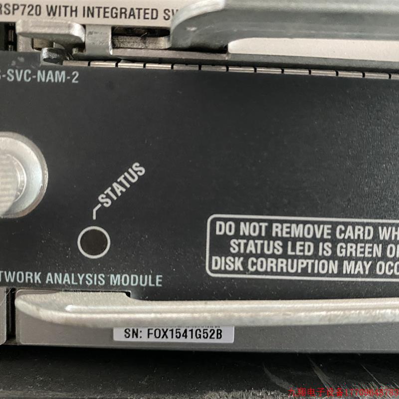 拍前询价:CISCO思科WS-SVC-NAM-2 防火墙模块 测试正常【议价产