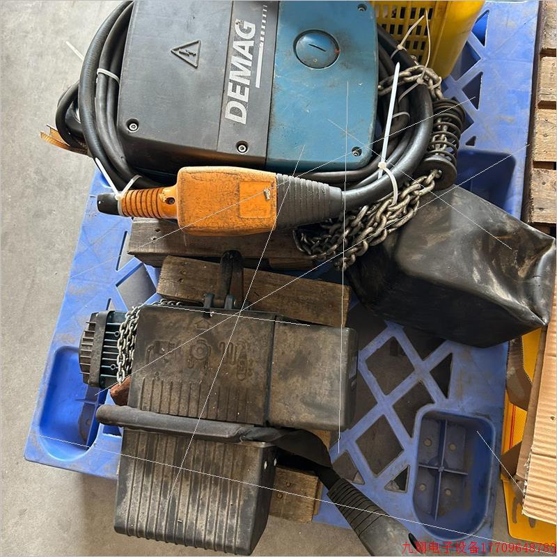 拍前询价:(议价)DEMAG 德马格电葫芦,懂货的看图,,不懂测